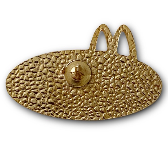 McDonald’s Pin HU Fred L Turner Award 1990s Hamburger University Metal Lapel Pin - Picture 3 of 3